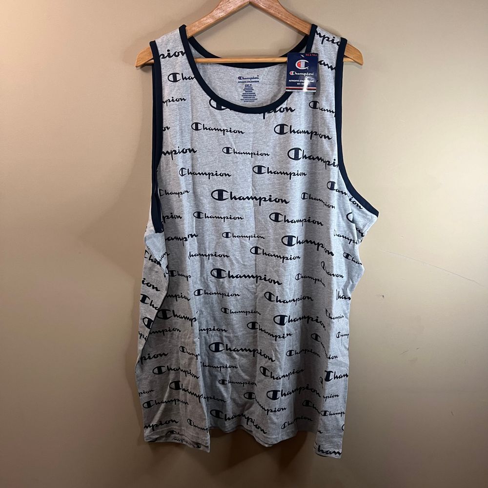 Champion AOP Tank Top Big and Tall‎ - Mens 3XLT - NWT